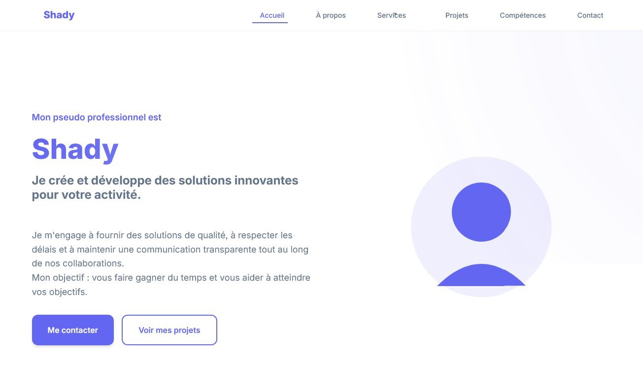 Portfolio Développeur